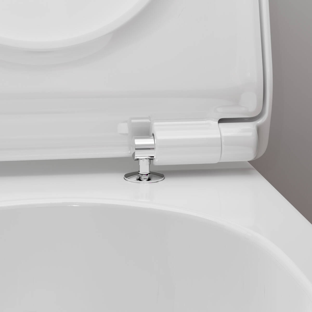 ELU PURA S унітаз підвісний 54*36,6см AquaHelix Flush, HygieneEffect, в комплекте з сиденням Slim з функцією SoftClose and QuickRelease