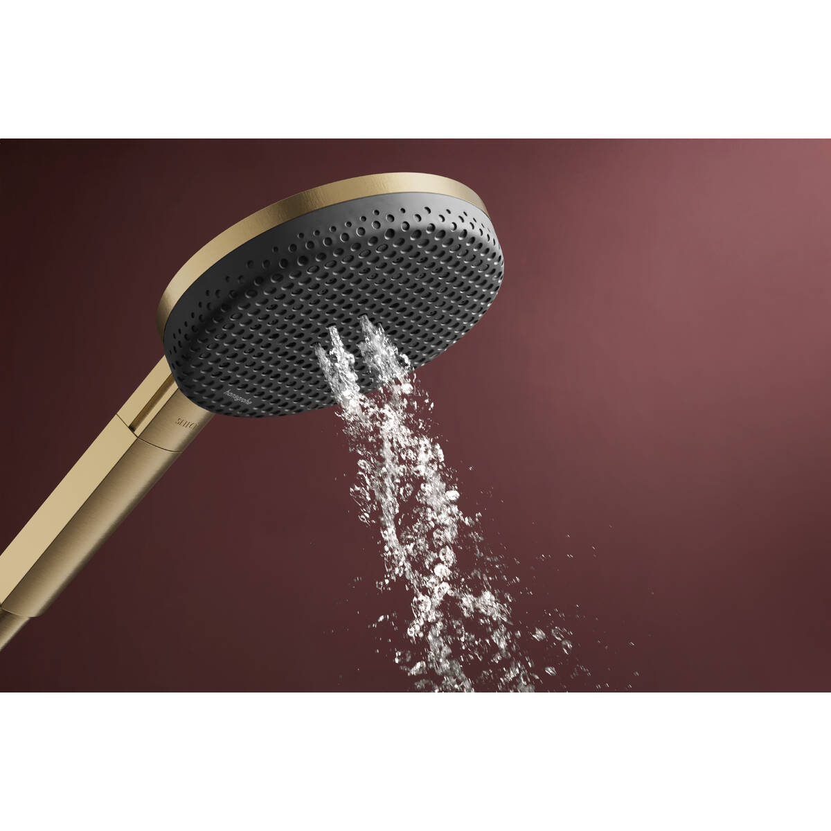 RAINDANCE ALIVE SELECT S ручний душ (3 типи струменів RainAir, PowderRain, Massage), шліфованна бронза