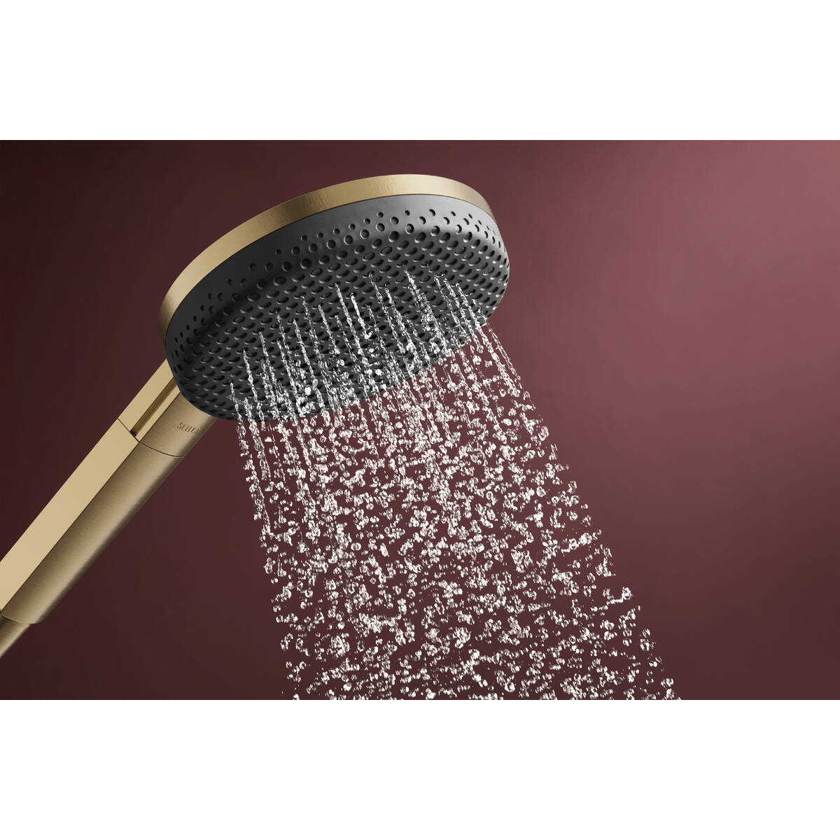 RAINDANCE ALIVE SELECT S ручний душ (3 типи струменів RainAir, PowderRain, Massage), шліфованна бронза