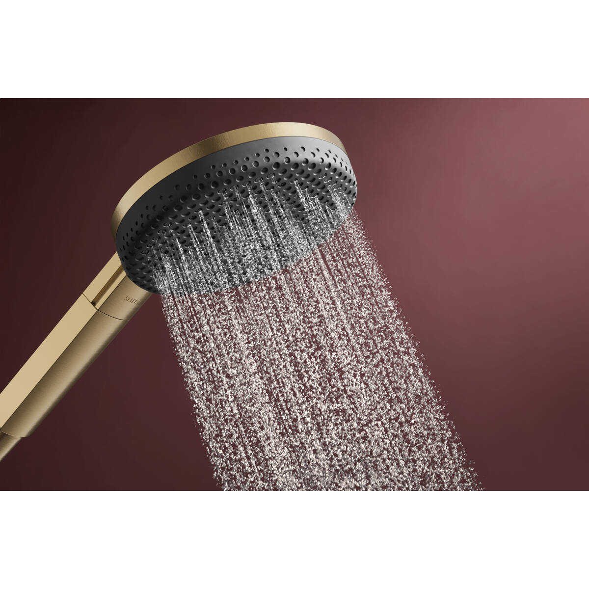 RAINDANCE ALIVE SELECT S ручний душ (3 типи струменів RainAir, PowderRain, Massage), шліфованна бронза