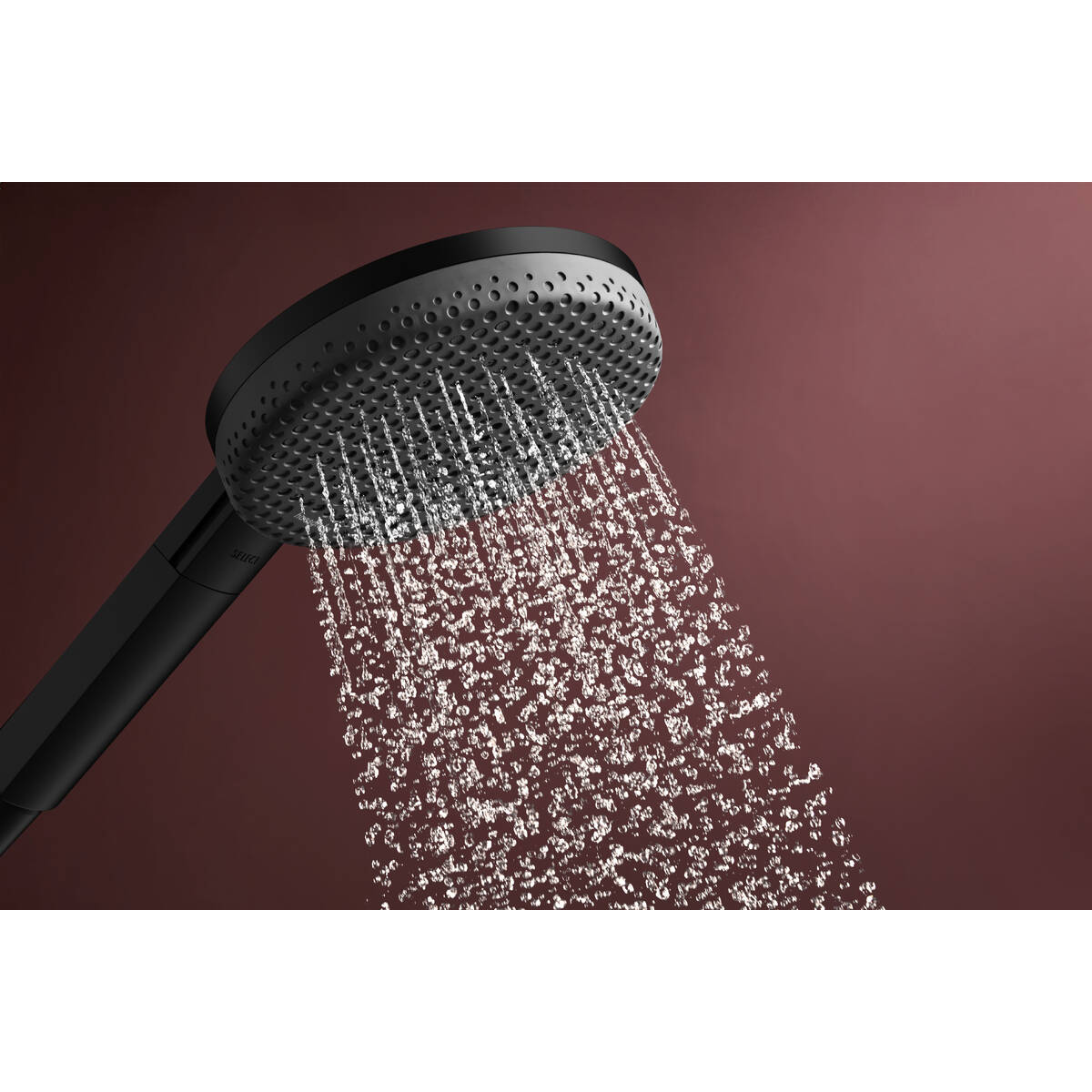 RAINDANCE ALIVE SELECT S ручний душ (3 типи струменів RainAir, PowderRain, Massage), чорний матовий