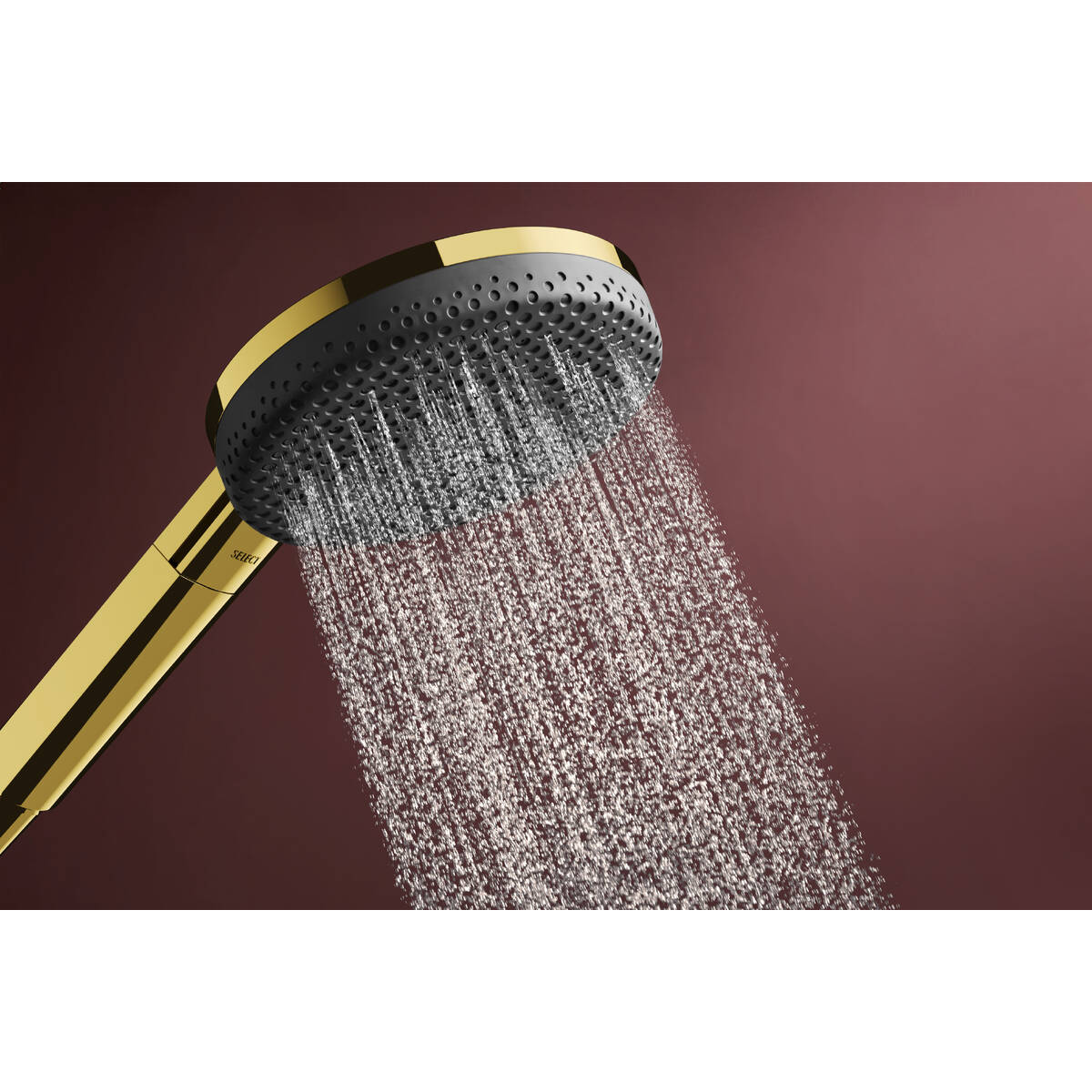 RAINDANCE ALIVE SELECT S ручний душ (3 типи струменів RainAir, PowderRain, Massage), полірованне золото