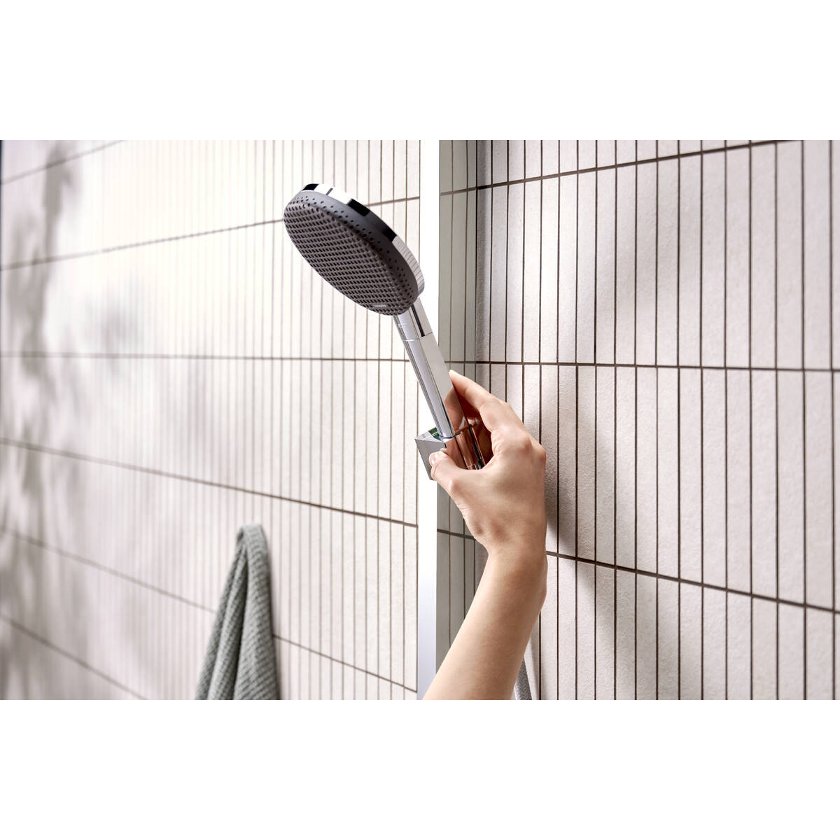 RAINDANCE ALIVE S душова система Showerpipe 300, 1jet, з термостатом, хром