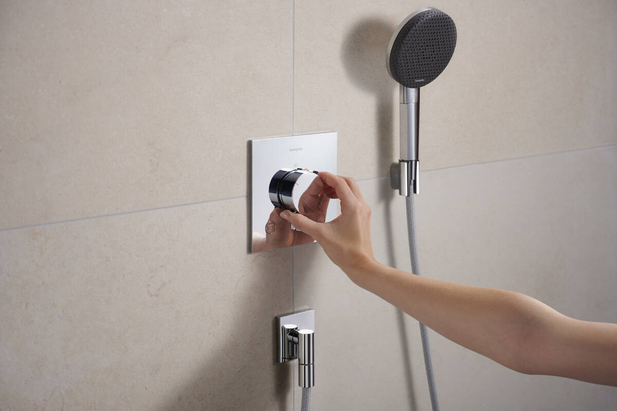 ECOSTAT COMFORT E термостат для 2х споживачів, ПМ, хром