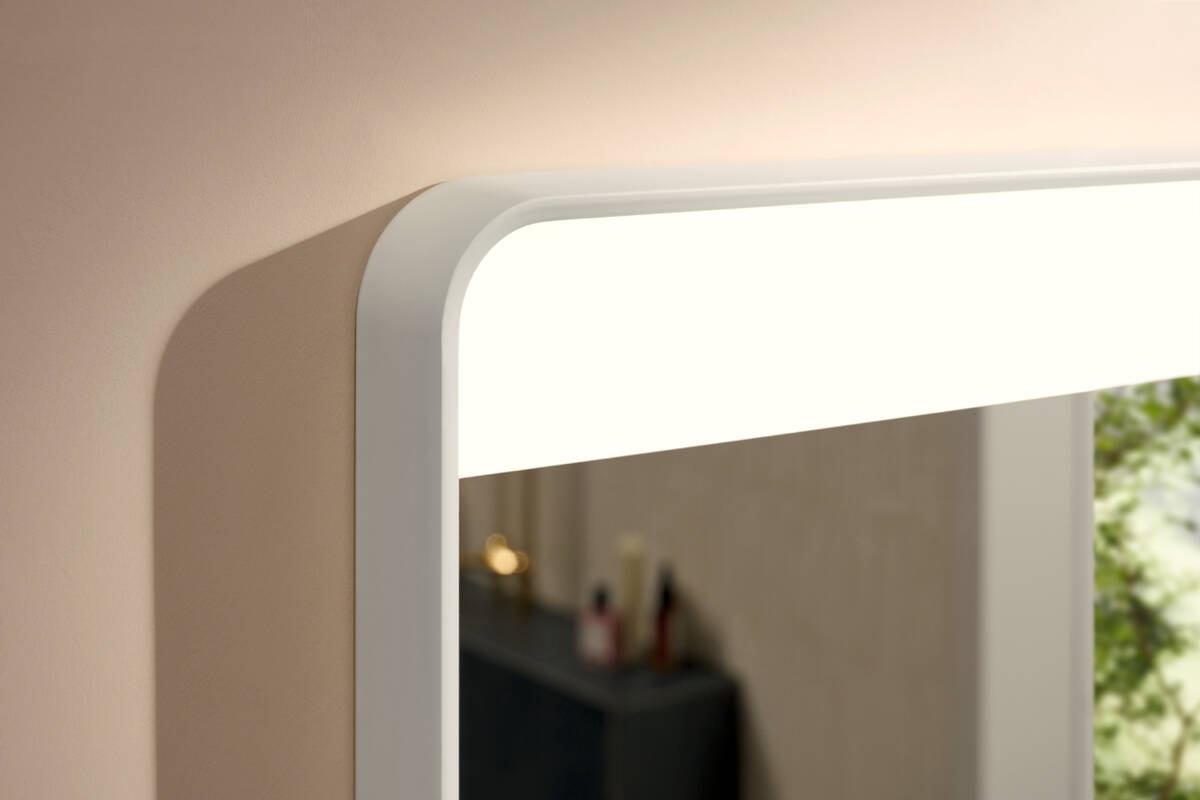 XARITA LITE Q дзеркало 80*70см з горизонтальною  LED підсвіткою