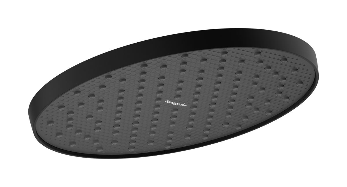 ACTIVERA S 240 1jet EcoSmart,  верхній душ, чорний матовий