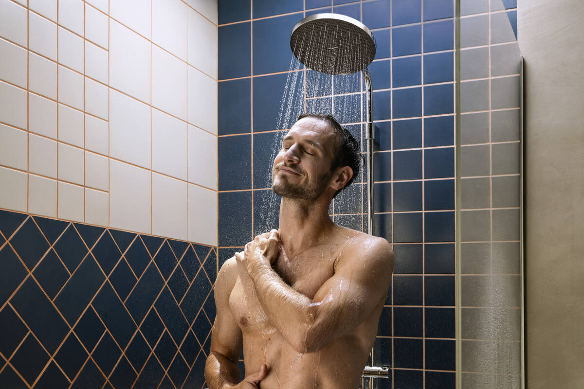ACTIVERA S 240 1jet EcoSmart Showerpipe душова система з термостатом, хром