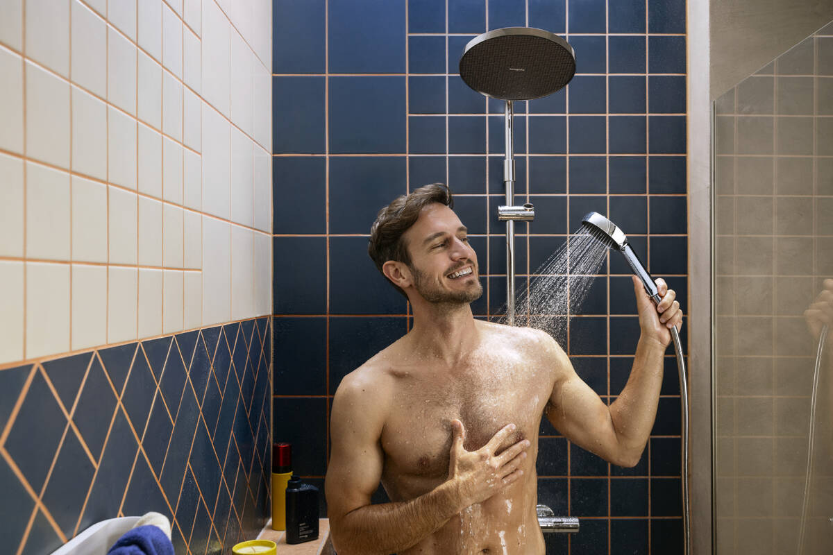ACTIVERA S 240 1jet EcoSmart Showerpipe душова система з термостатом, хром