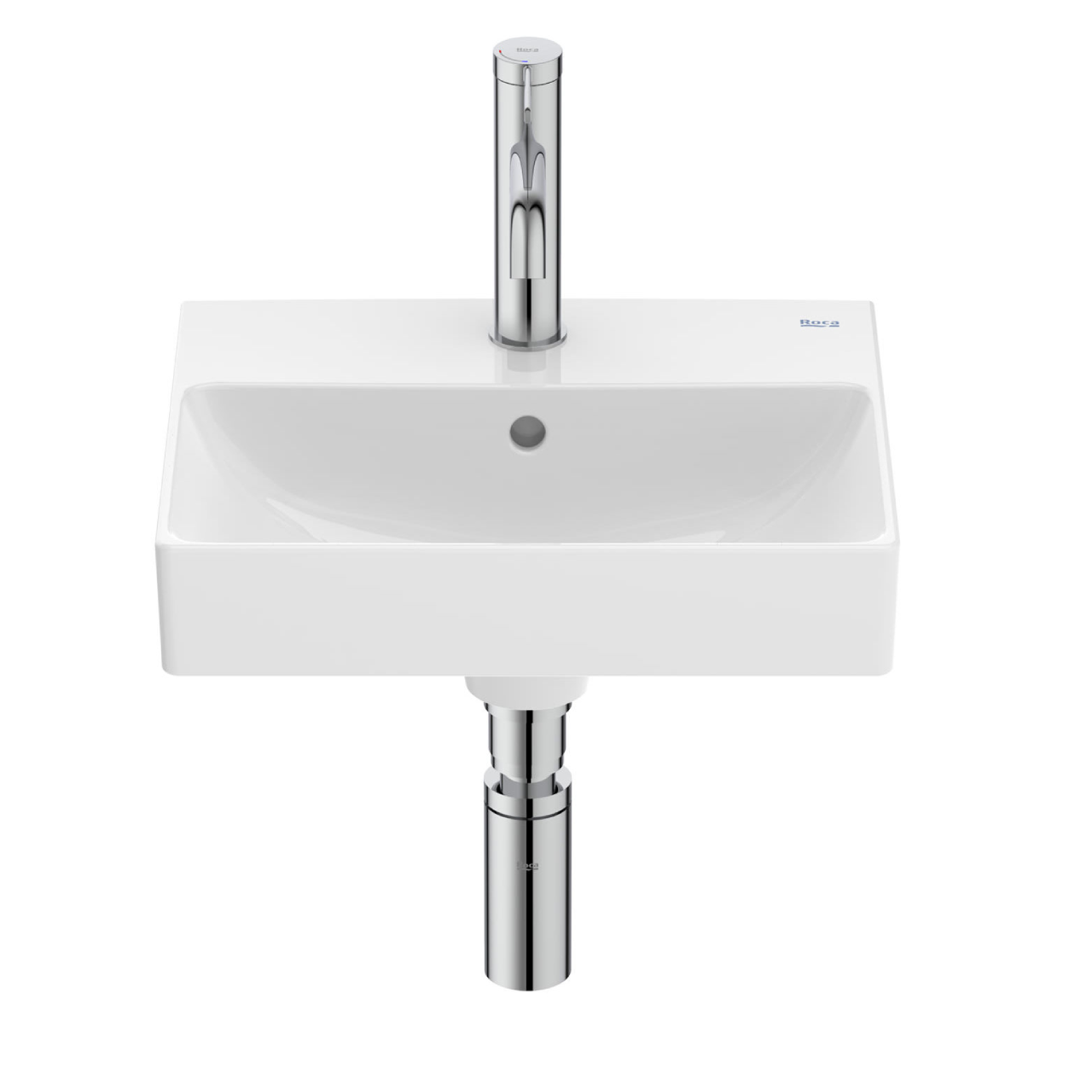 ONA умивальник Compacto 40x32 см, Fineceramic, колір білий глянсовий