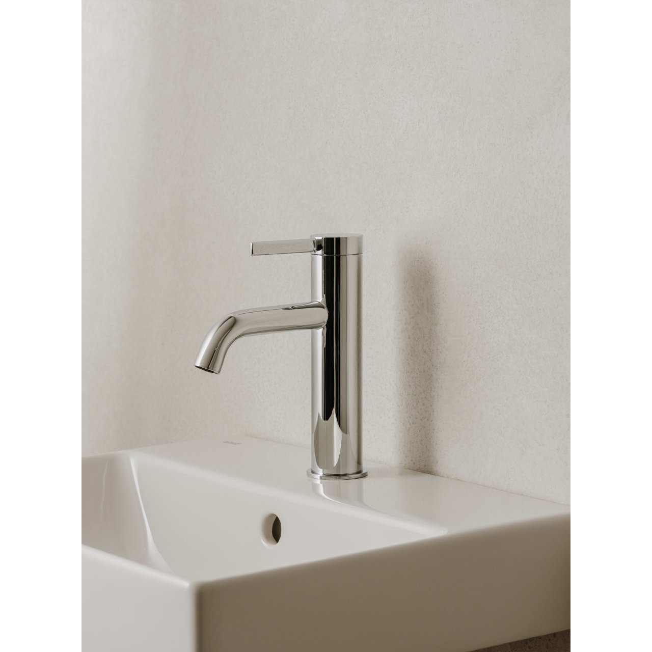 ONA умивальник Compacto 40x32 см, Fineceramic, колір білий глянсовий