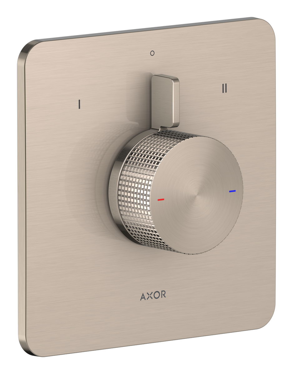 AXOR CITTERIO C  Змішувач для 2х споживачів, ПМ, колір шліфованний нікель