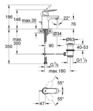 Eurosmart Cosmo-Szhavach для Grohe 32825000