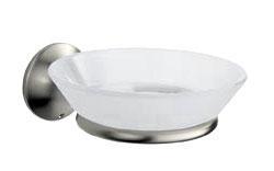 Axor Terrano (1) - мильниця з утримачем (сатінокс) HANSGROHE 41333810