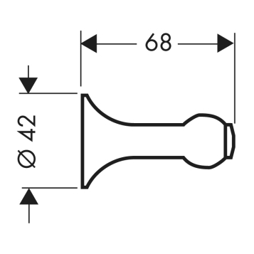 Axor Terrano - гачок HANSGROHE 4138300