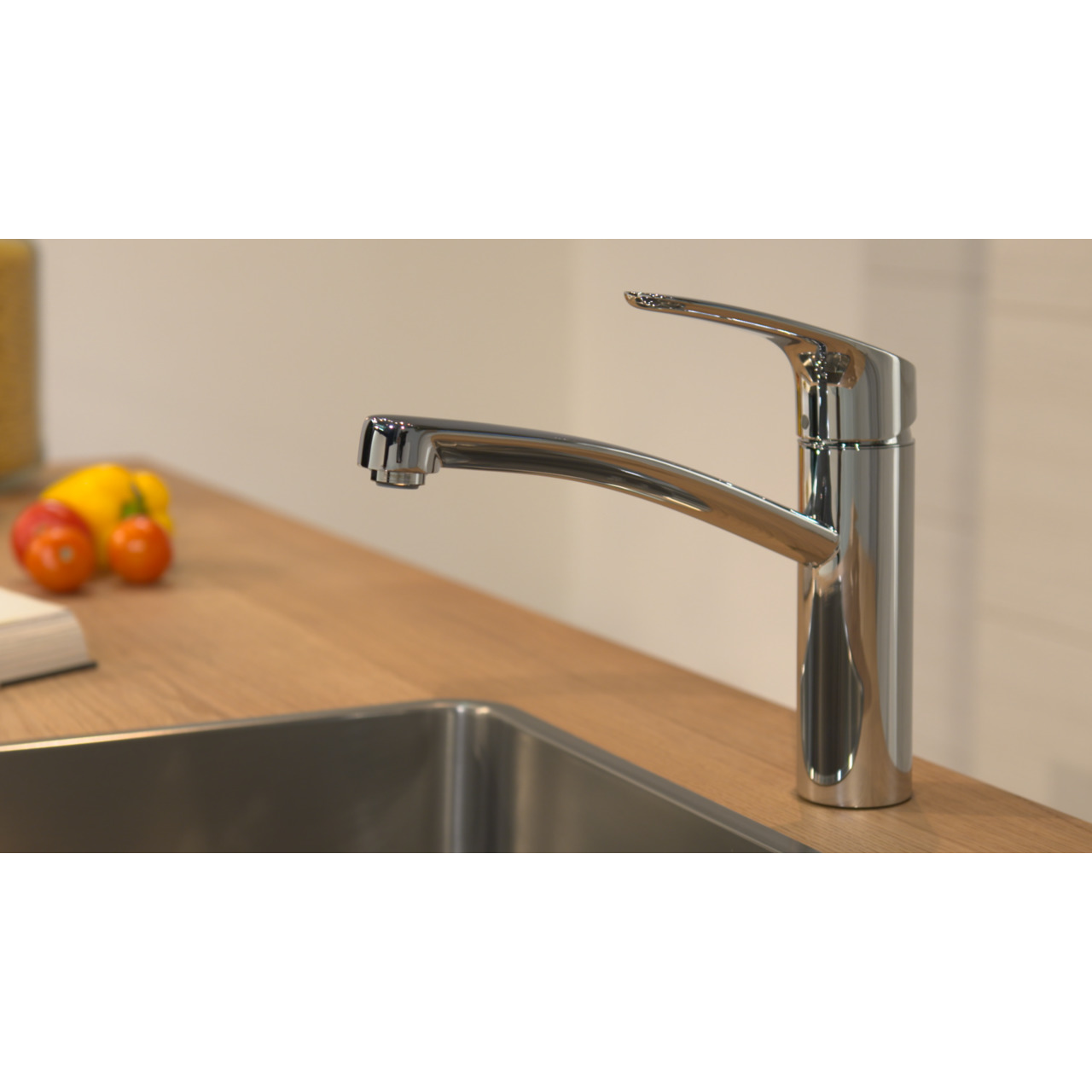 Focus  - змішувач для кухні 160, одноважiльний, з накидною гайкою HANSGROHE 31806000