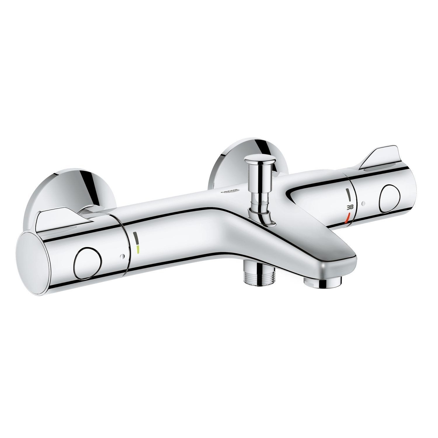 Grohtherm 800 Змішувач для ванни з темостатом 1/2 , настінний монтаж
