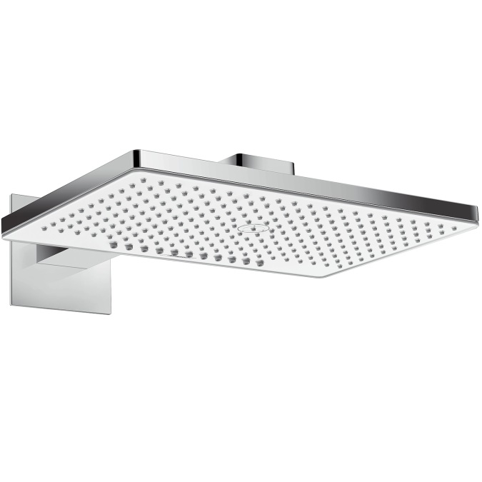 Rainmaker Select 460 2jet Верхній душ з тримачем 450 мм, білий/ хром