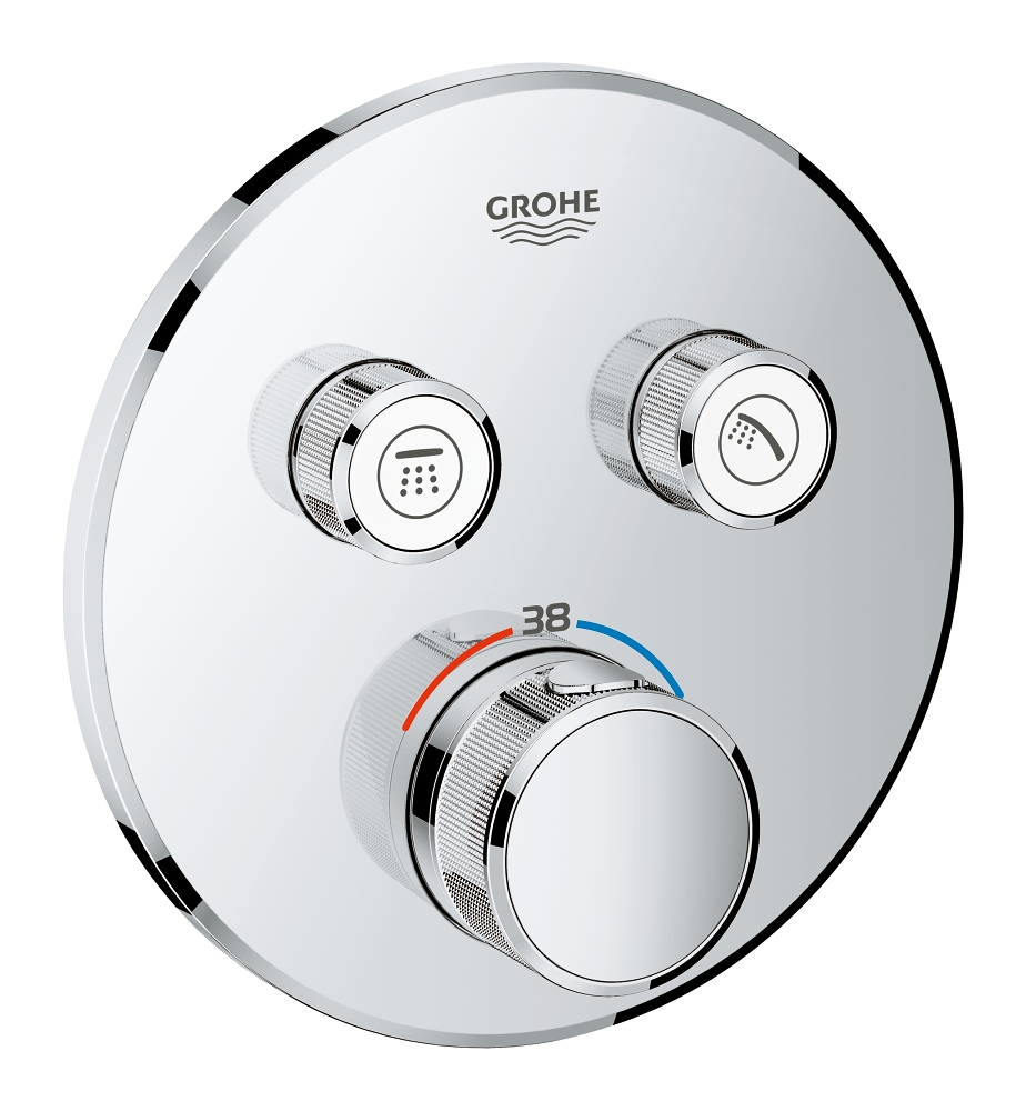SmartControl термостат для душу, що називається частиною, 2 vita, Chrome