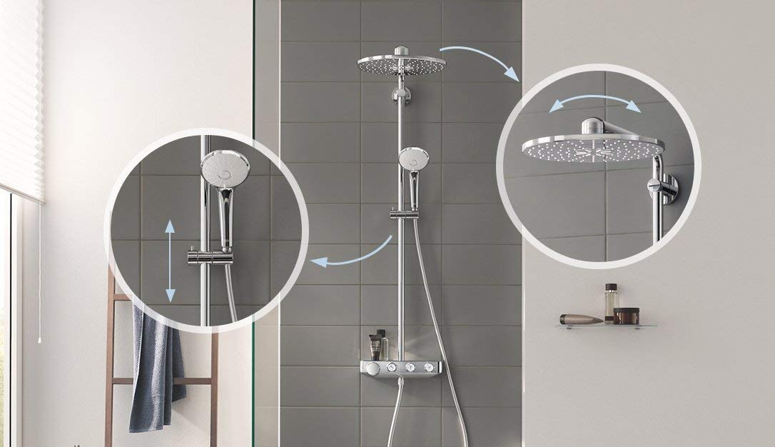 Euphoria SmartControl System 310 душова система з термостатом