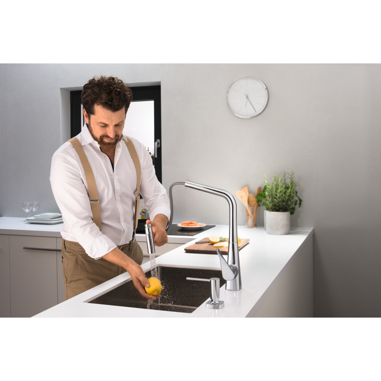 Hansgrohe Дозатор для жидкого милу A71, хром