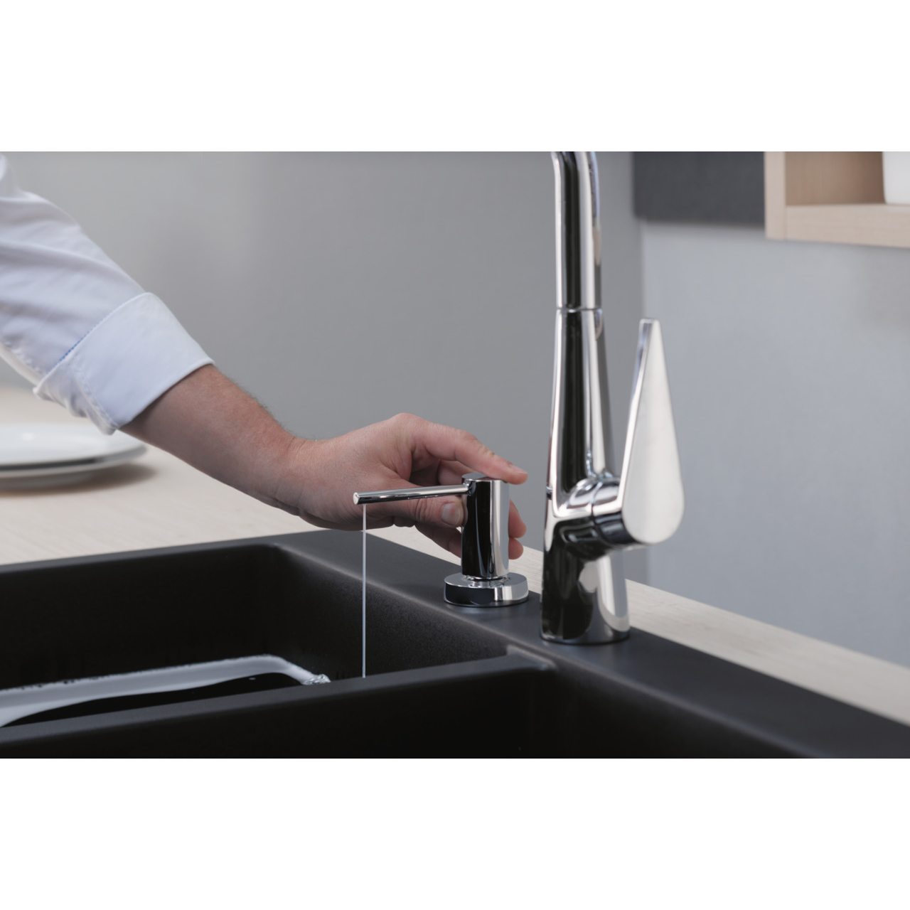Hansgrohe A51 Диспенсер для мила, хром