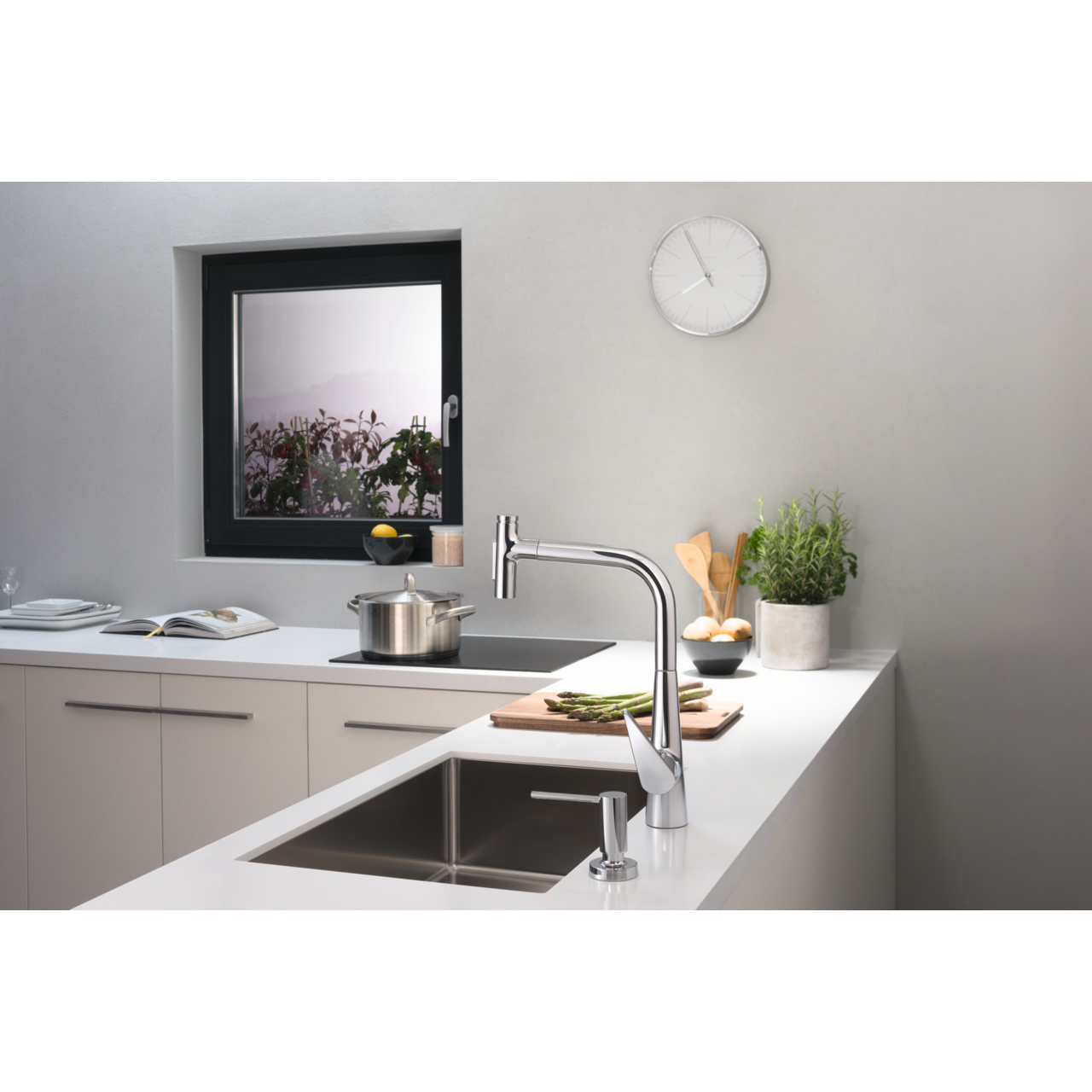 Hansgrohe A51 Диспенсер для мила, хром
