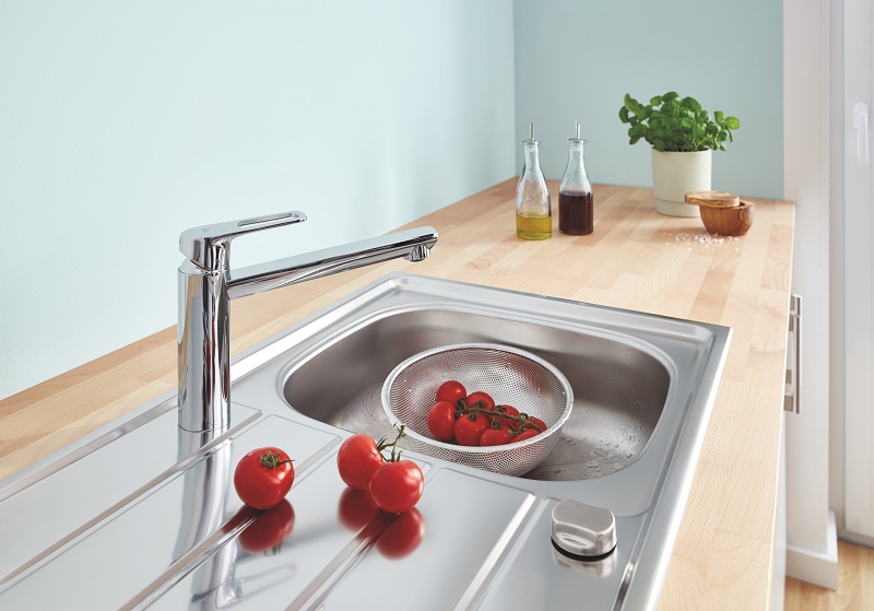Змішувач для кухні GROHE BAULOOP 31706000, хром