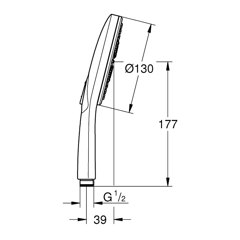 Лійка ручного душу GROHE RAINSHOWER 26574000