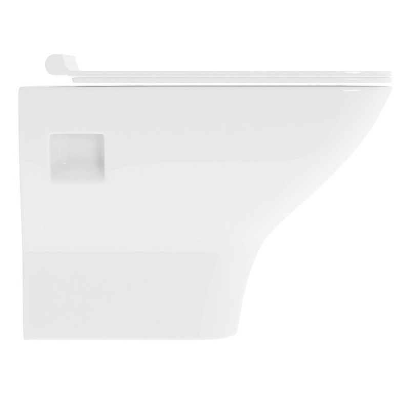 MORETTA унітаз підвісний 34,5*50,5*40см з сидінням Slim Soft Close