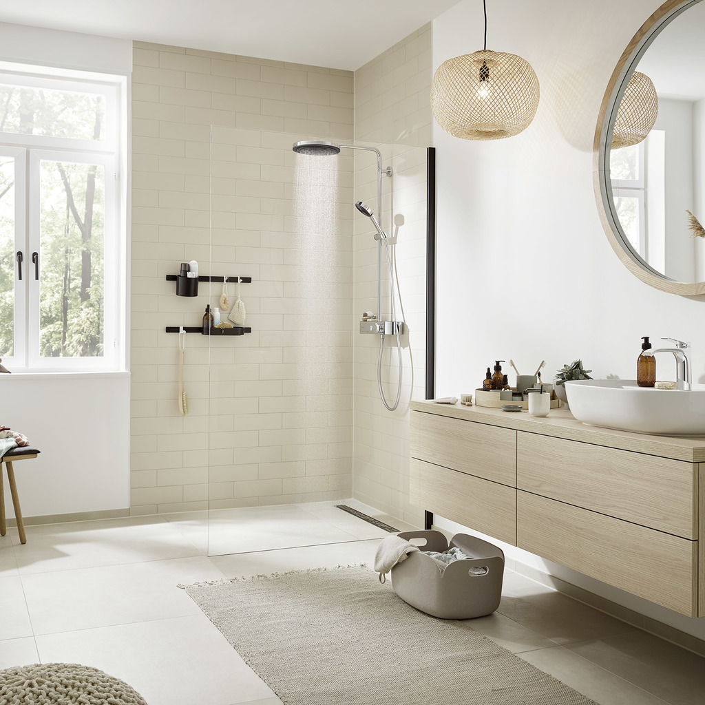 PULSIFY Showerpipe душова система 260 з термостатом на ванну