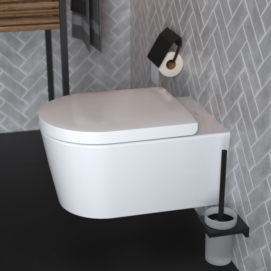 Тримач туалетного паперу HANSGROHE ADDSTORIS 41753670, чорний
