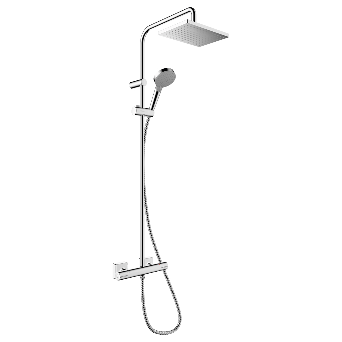 VERNIS SHAPE душова  система Showerpipe 230 з термостатом, 1jet
