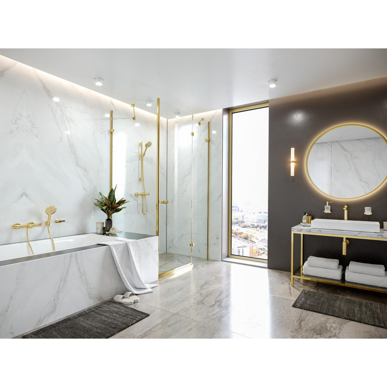 Дозатор рідкого мила HANSGROHE ADDSTORIS 41745990, золото