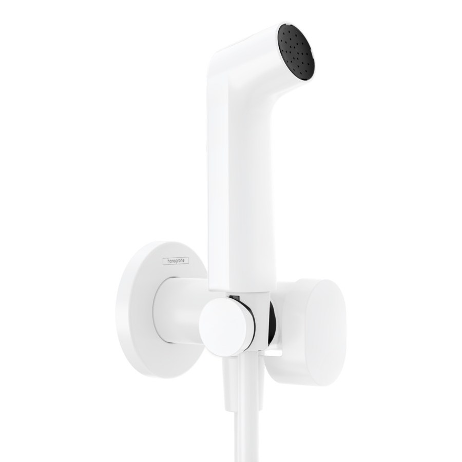 HANSGROHE S гігієнічний душ, зі  шлангом 1,25 м і тримачем, білий матовий