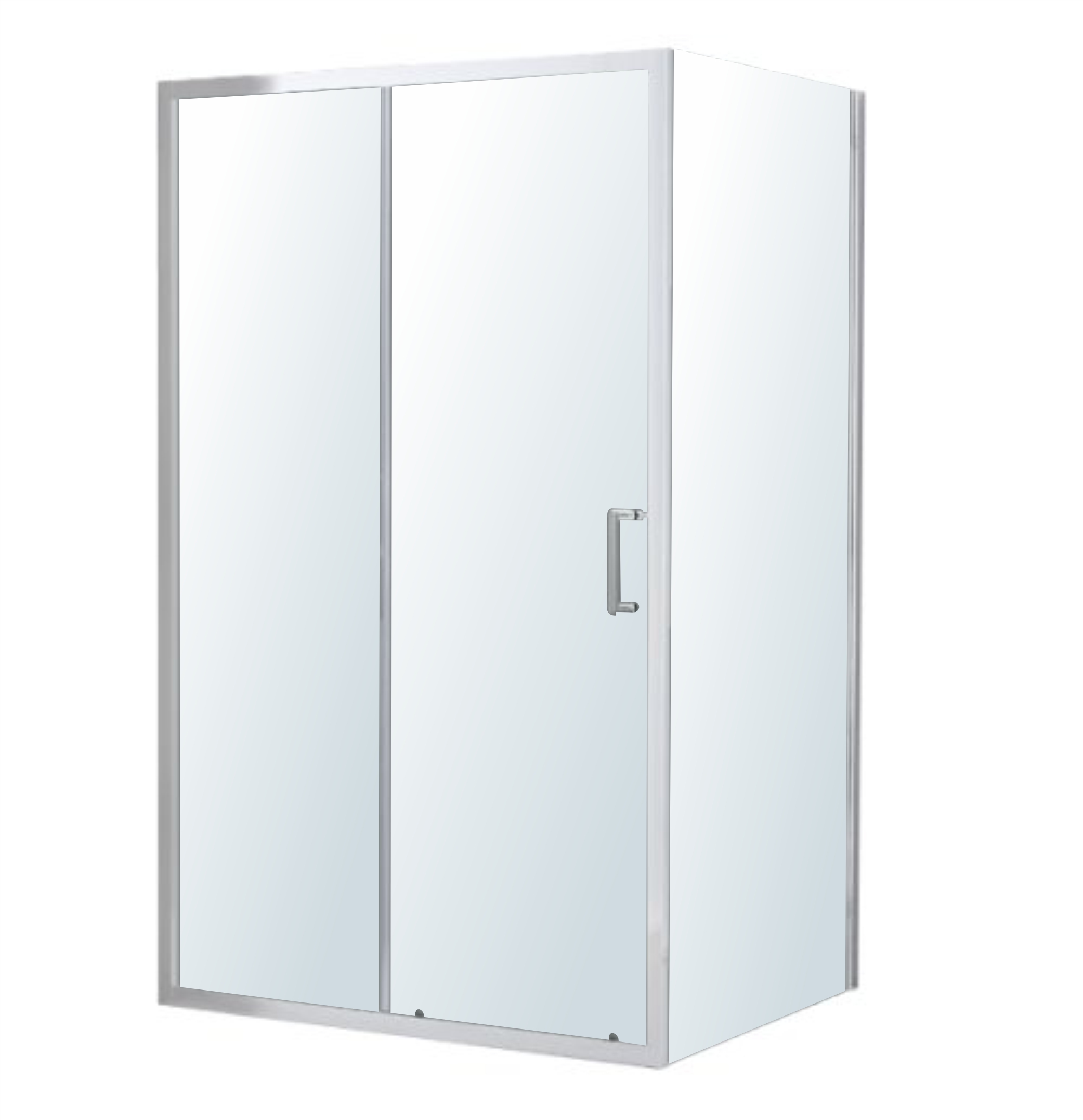 VALTICE New душова кабіна прямокутна 120*80*190см, розсувні двері, скло прозоре
