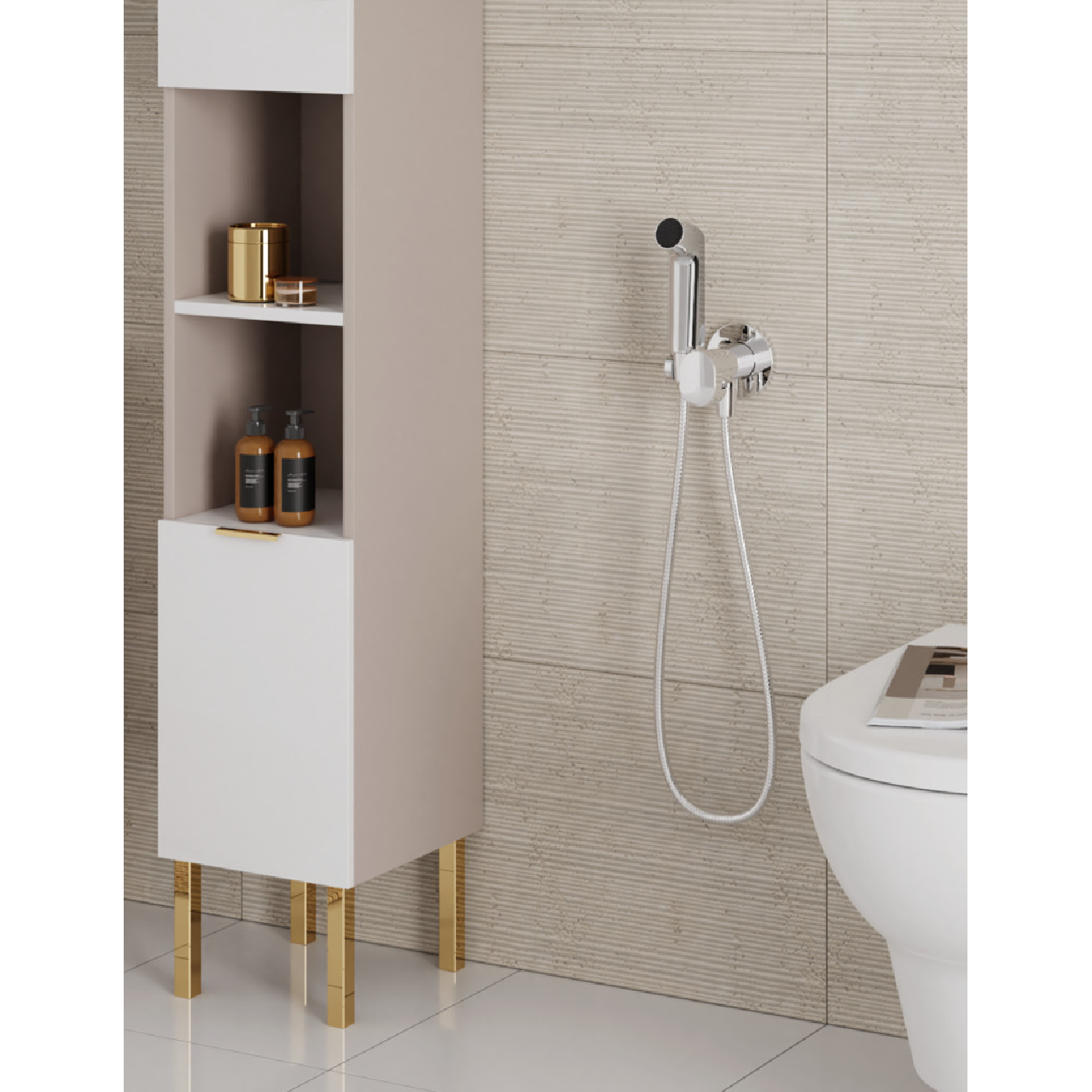 HANSGROHE Набір гігієнічного душу Eco Smart для холодної води, колір хром