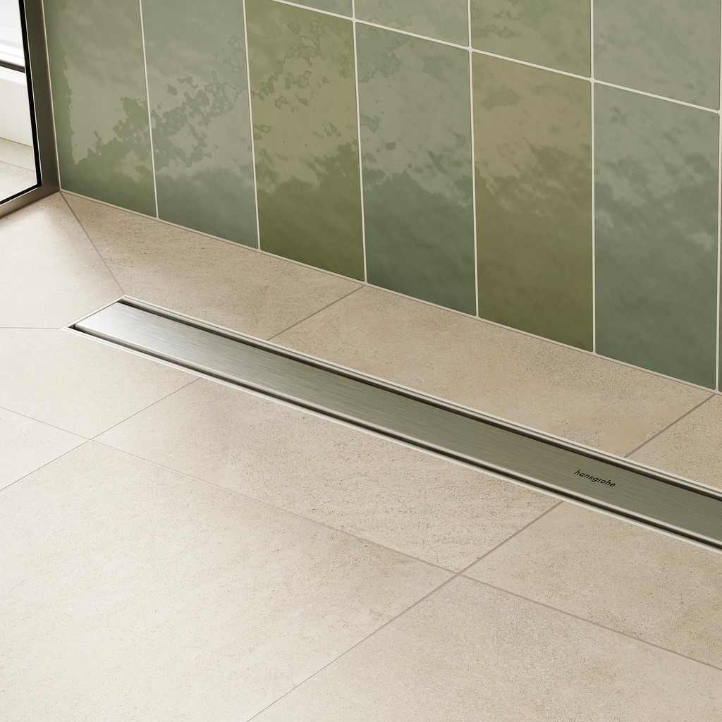 RAINDRAIN COMPACT монтажний комплект для плоскої установки  800мм, колір нержавіюча сталь