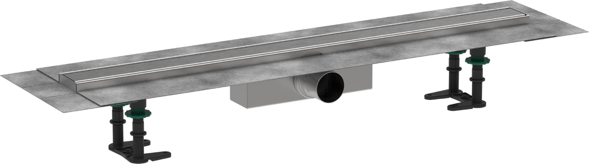RAINDRAIN COMPACT монтажний комплект для стандартної  установки  800мм, колір нержавіюча сталь