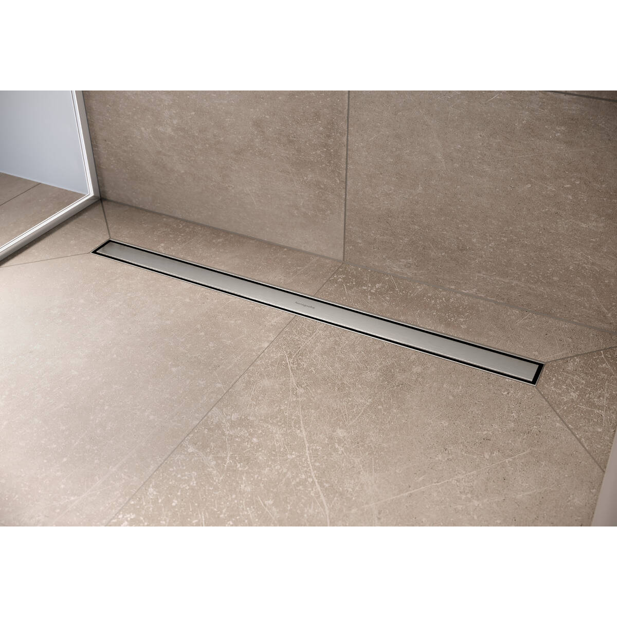 RAINDRAIN COMPACT монтажний комплект для стандартної  установки  1000мм, колір нержавіюча сталь