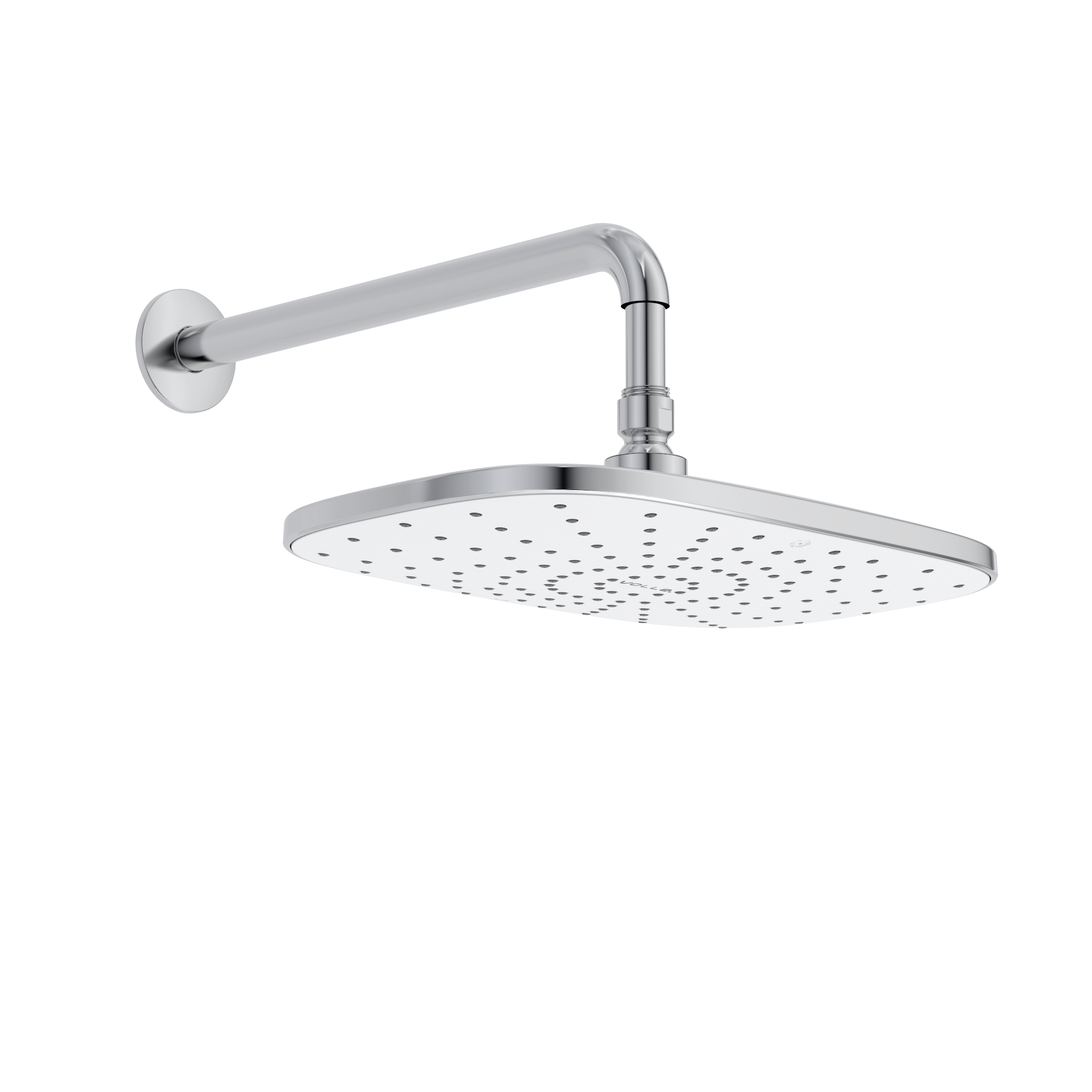 CASCADA A20Cw душ верхній (300*200 мм, набір з кронштейном), cromo