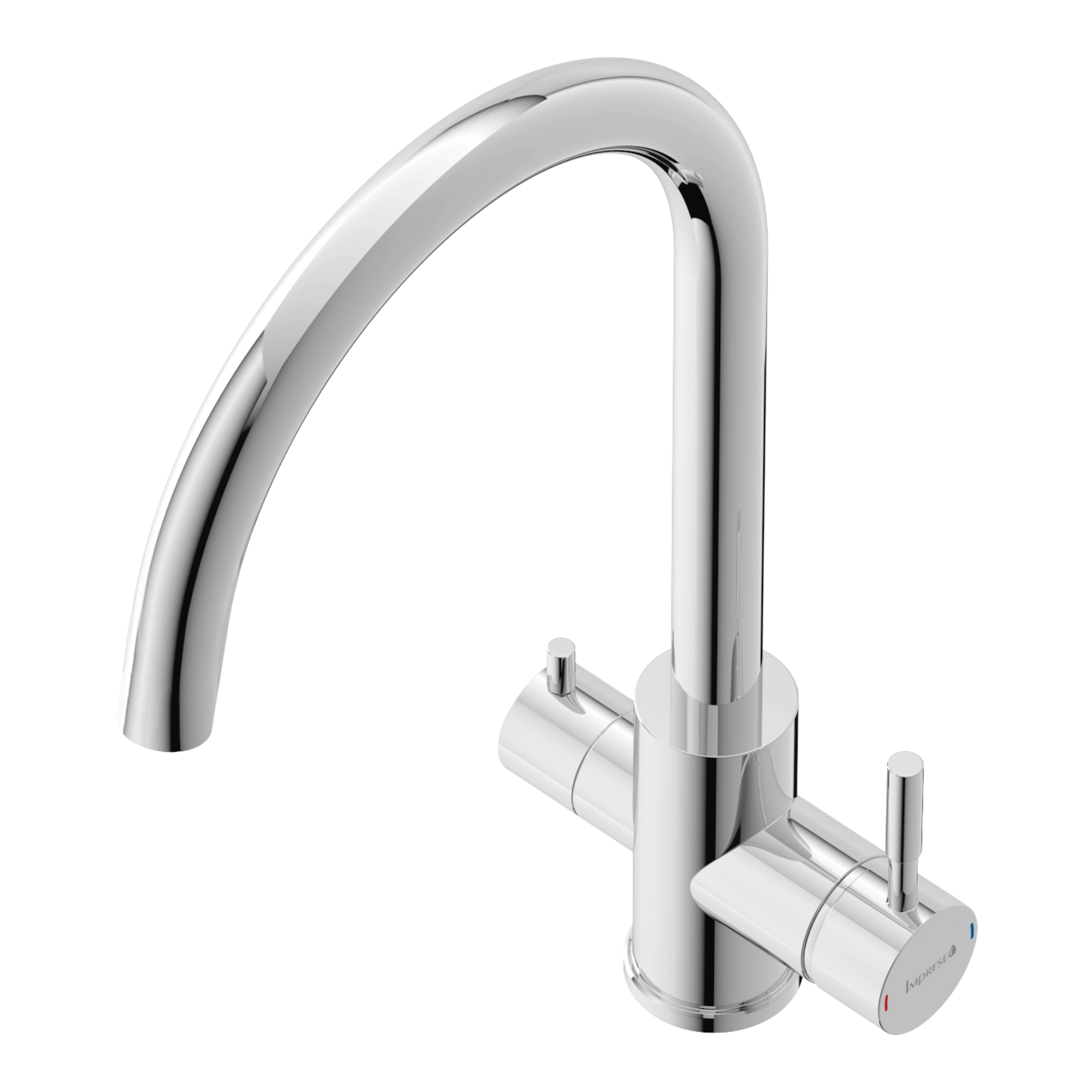 ARGO-S змішувач для кухні, f03409016FC, з підключенням питної води, хром