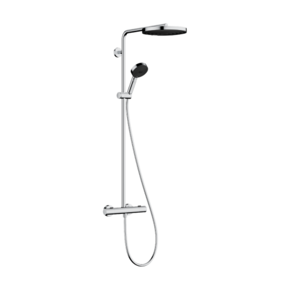 PULSIFY S PURO Showerpipe душова система 260 з термостатом, колір хром