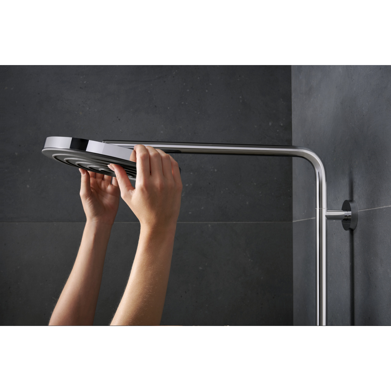 PULSIFY S PURO Showerpipe душова система 260 з термостатом, колір хром