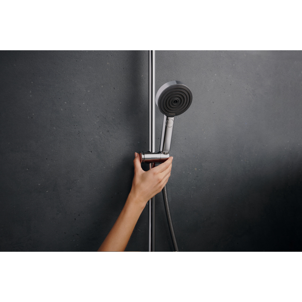 PULSIFY S PURO Showerpipe душова система 260 з термостатом, колір хром