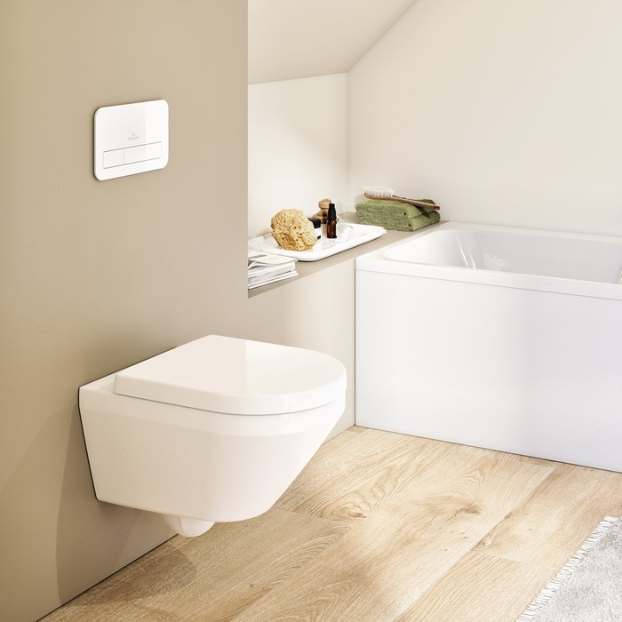 ARCHITECTURA  унітаз підвісний 37*53см, DirectFlush,TwistFlush, в комплекті з сидінням з функцією Slow closing