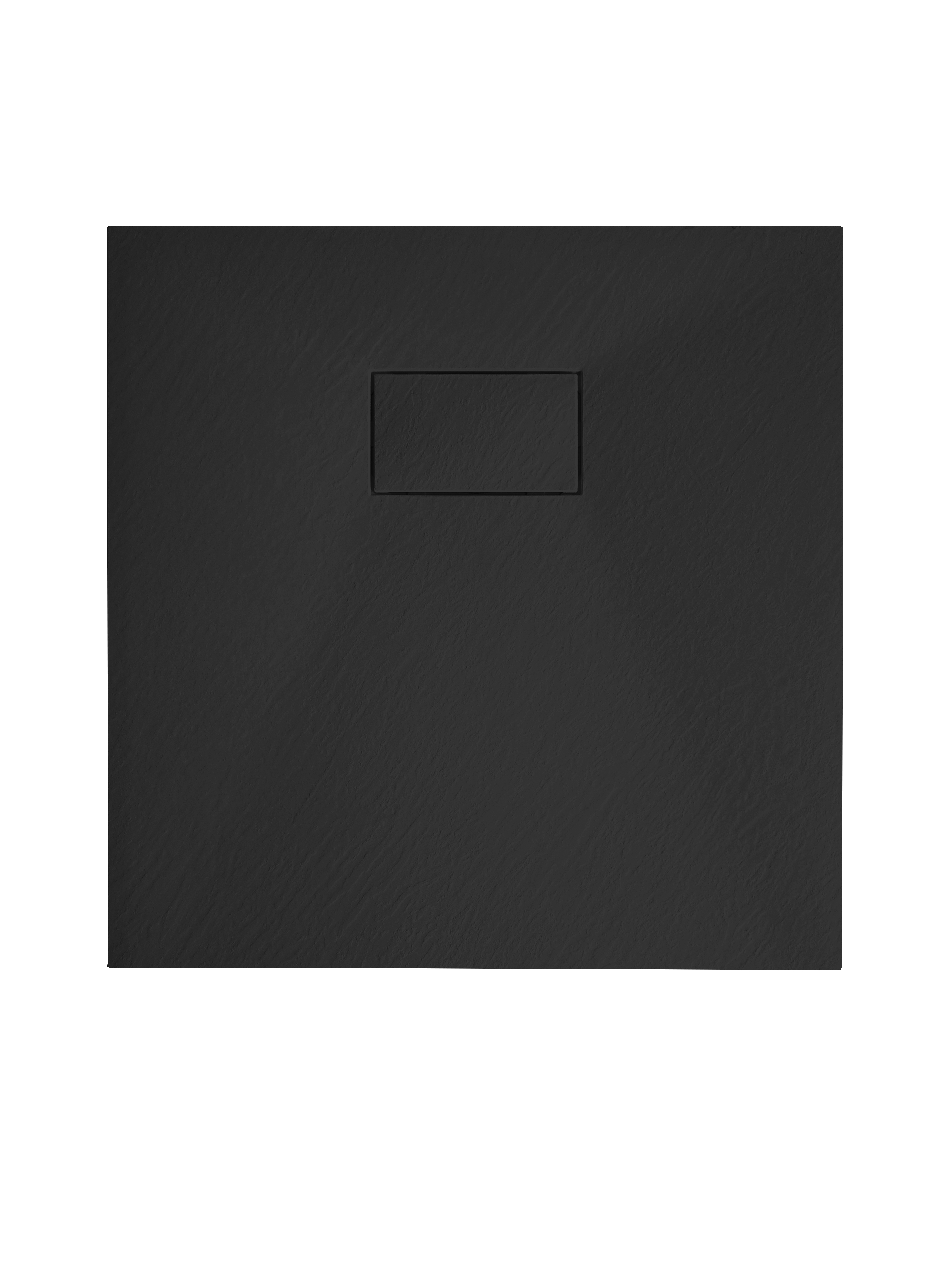 Піддон LA PIETRA квадратний 90*90 см, black