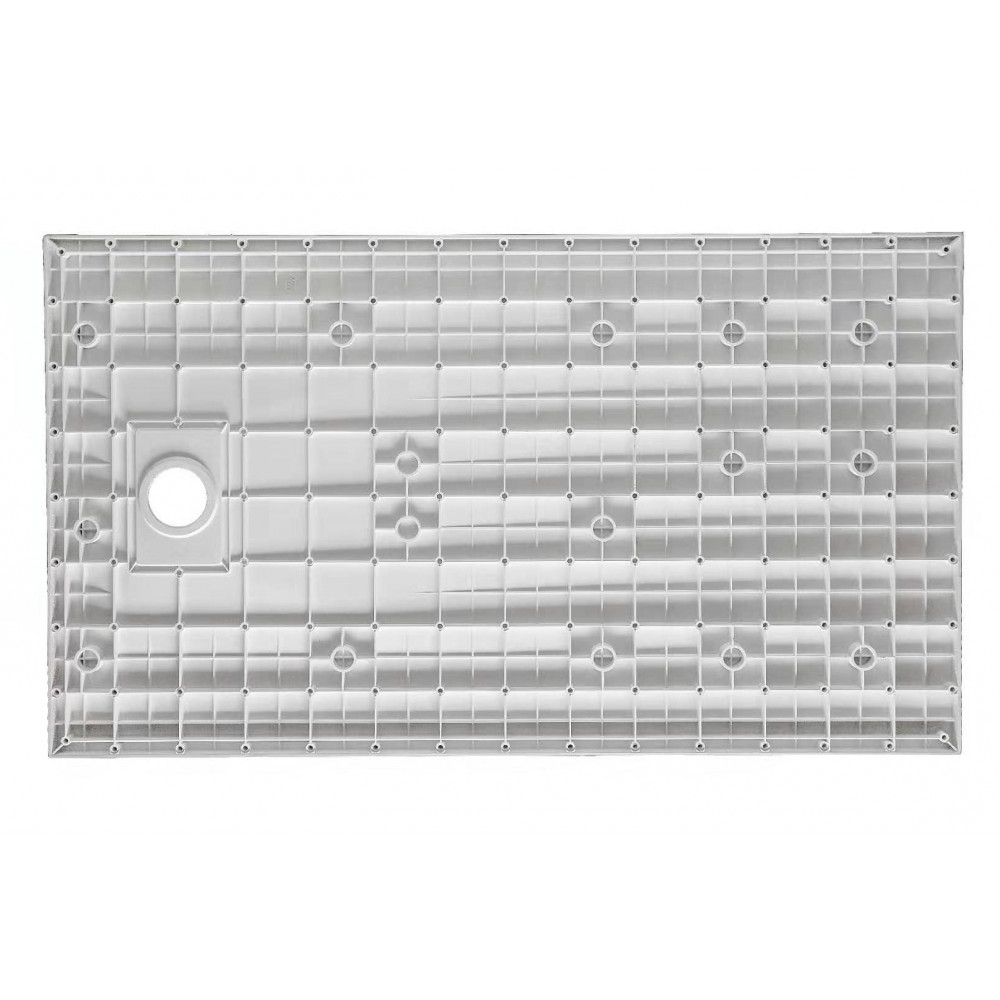 Піддон LA PIETRA квадратний 90*90 см, black
