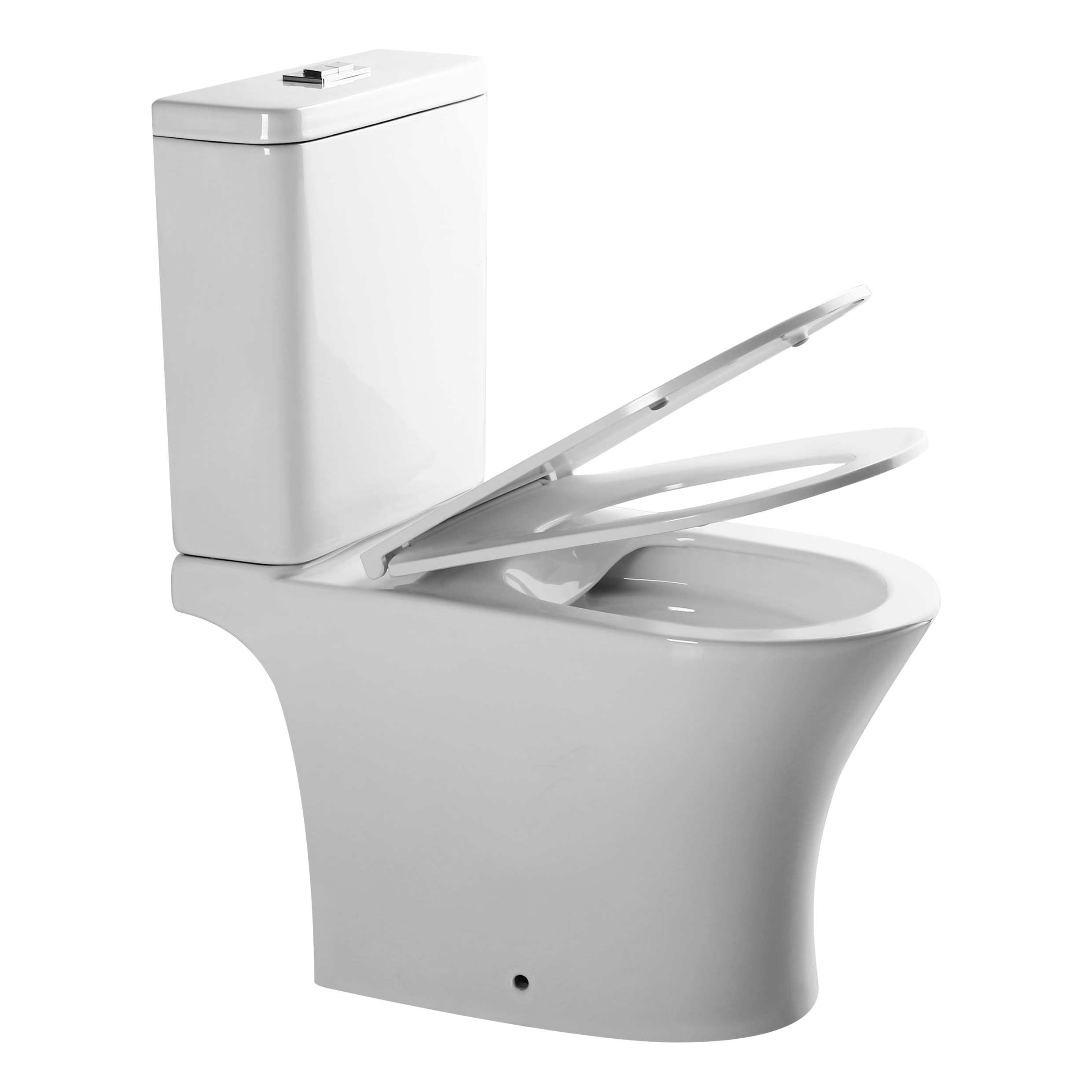 FIRM Rimless, підлоговий унітаз з бачком не пристінний 65*36*83 см, сидіння duroplast slow-closng