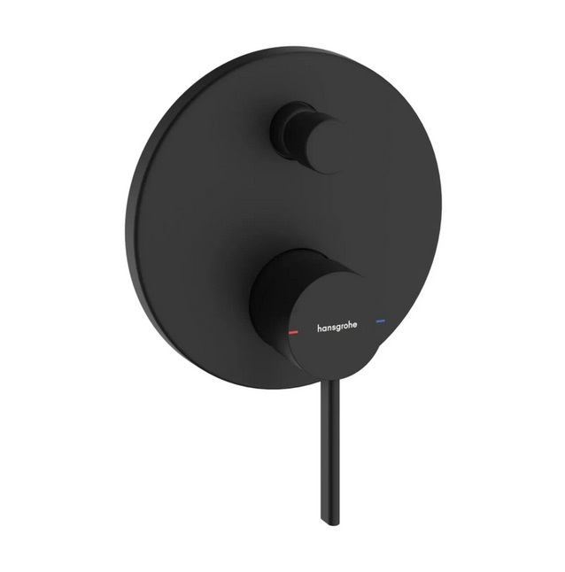 ZESIS S змішувач для  ванни, ПМ, чорний матовий