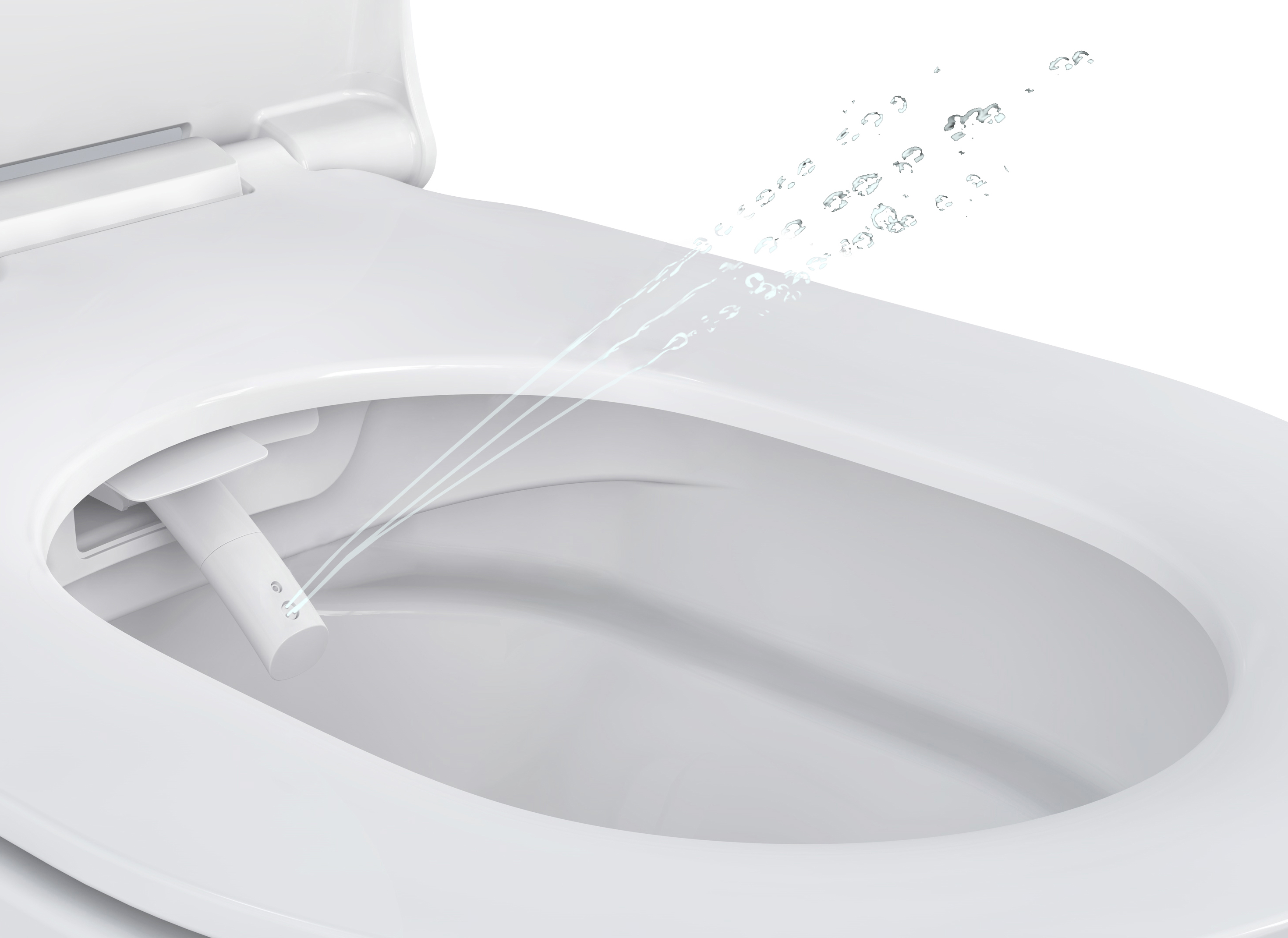 NEMO Rimless унітаз-біде підвісний з електронним управлінням, сидіння Slim slow-closing 595*370*400 мм